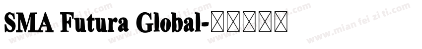 SMA Futura Global字体转换